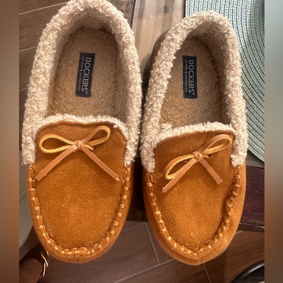 KIDS DOCKERS MOCCASINS CHESNUT SIZE 13-1 - Picture 5 of 5